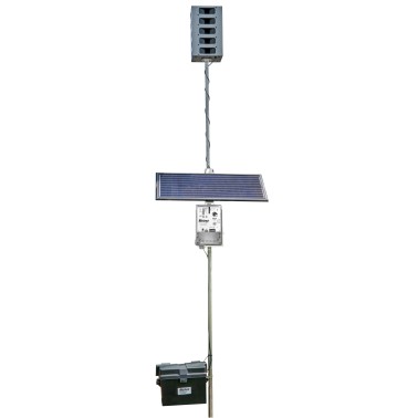 Bird Gard Super Pro Amp com Painel Solar e Caixa para Bateria